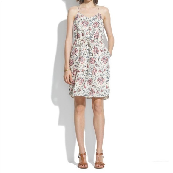 Madewell Dresses & Skirts - Madewell silk daybreak sundress in turkish garden